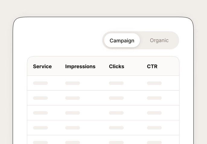 Illustration for the performance dashboard